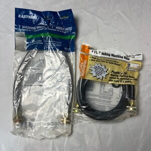 Eastman Goodyear Washing Machine Hose Y Mixer 1ft 6ft Hot Cold Water Burst Proof